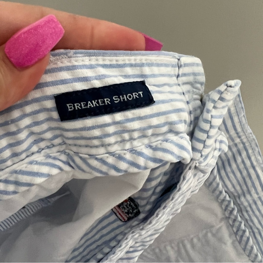 Vineyard Vines Men’s Seersucker Patriotic American Flag Breaker Short Size 32 - Picture 14 of 14